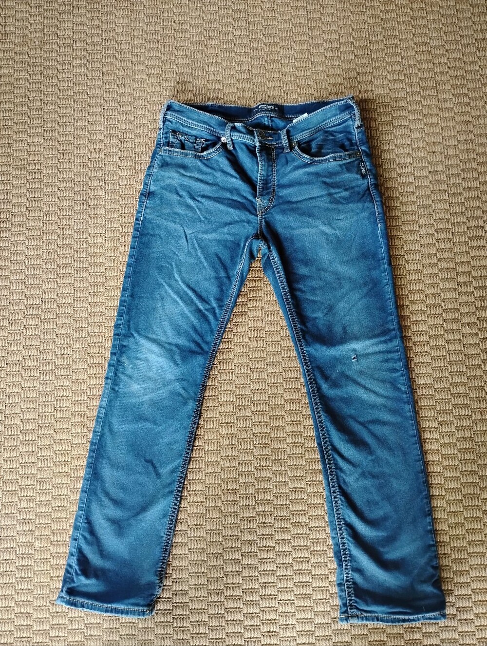 Men's Grayson Silver jeans SZ 33x32 - Picture 6 of 14